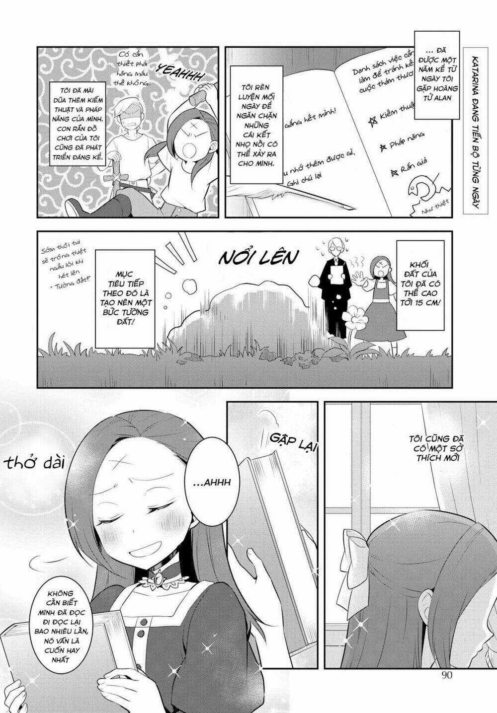 Sau Khi Được Tái Sinh, Tôi Bị Kéo Vào Game Otome Với Vai Trò Nữ Ác Nhân Và Bị Gắn Toàn Flag Đen... Chapter 5 trang 4