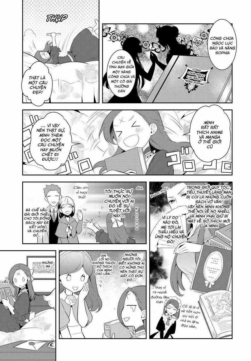 Sau Khi Được Tái Sinh, Tôi Bị Kéo Vào Game Otome Với Vai Trò Nữ Ác Nhân Và Bị Gắn Toàn Flag Đen... Chapter 5 trang 5