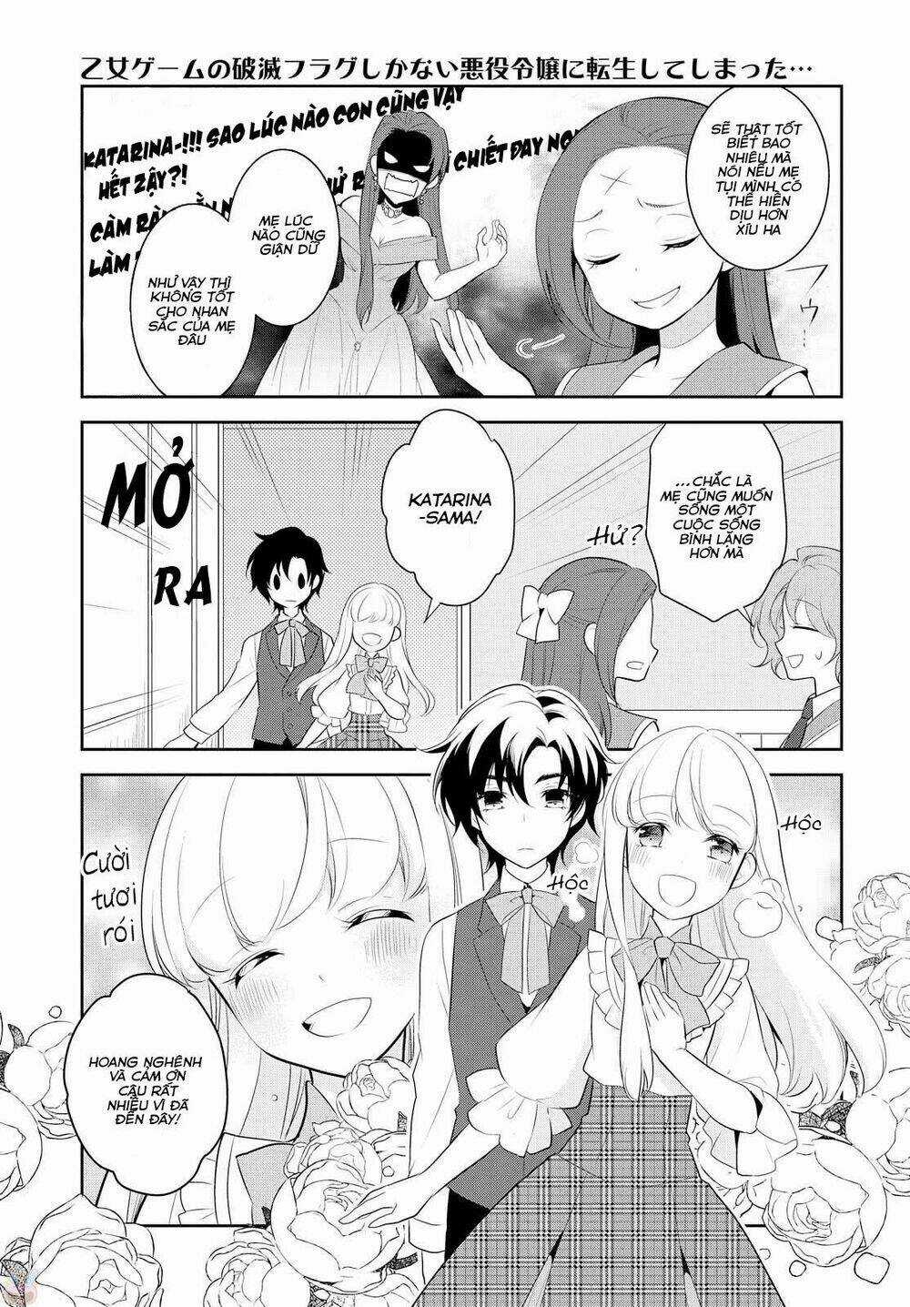 Sau Khi Được Tái Sinh, Tôi Bị Kéo Vào Game Otome Với Vai Trò Nữ Ác Nhân Và Bị Gắn Toàn Flag Đen... Chapter 6 trang 11