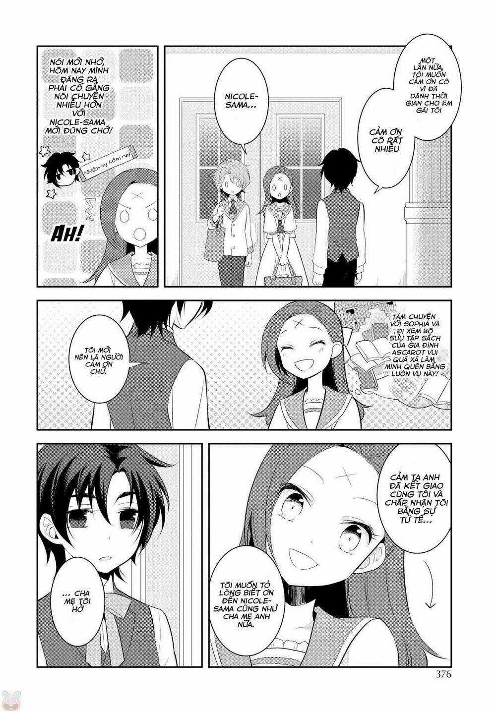 Sau Khi Được Tái Sinh, Tôi Bị Kéo Vào Game Otome Với Vai Trò Nữ Ác Nhân Và Bị Gắn Toàn Flag Đen... Chapter 6 trang 16