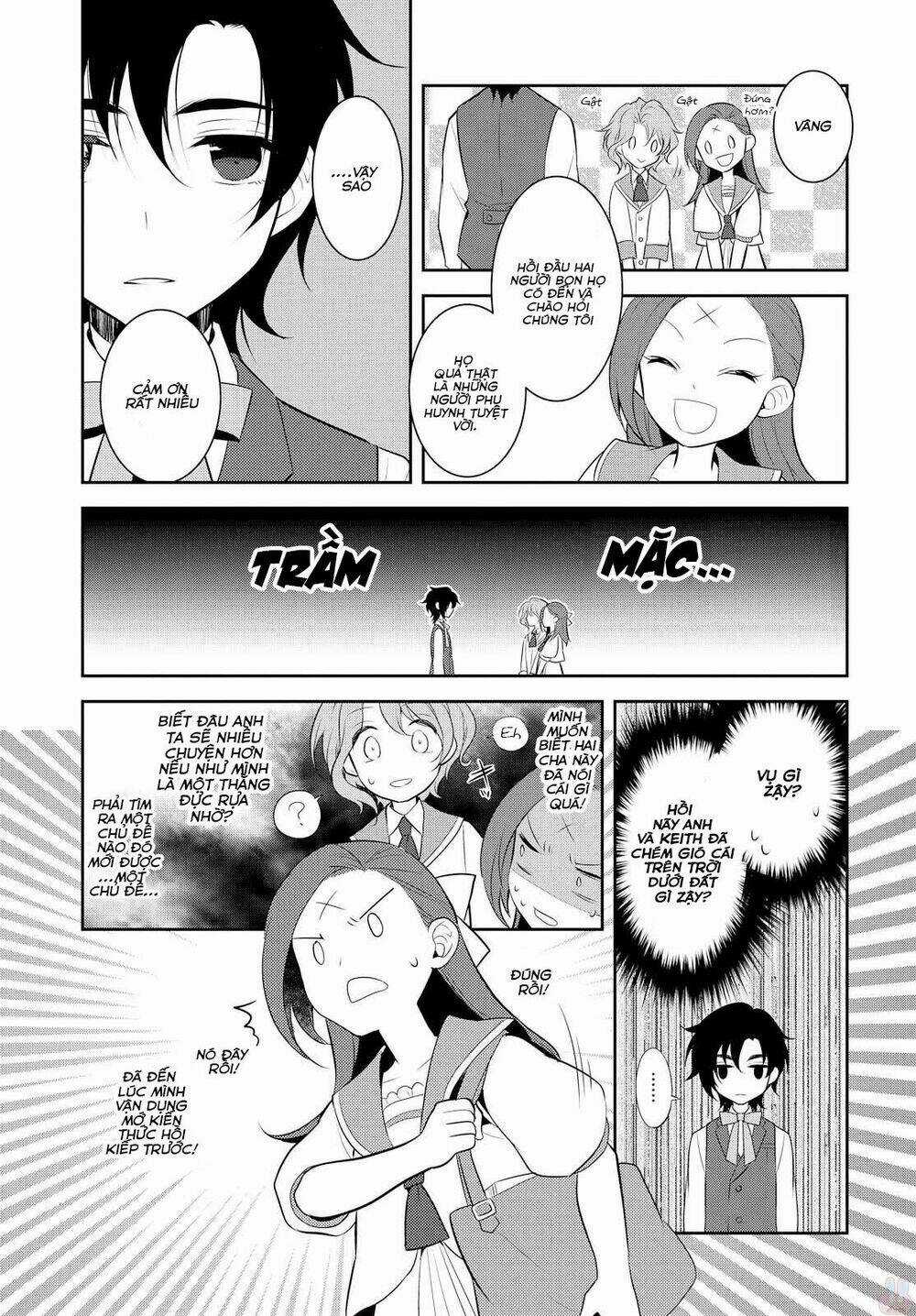 Sau Khi Được Tái Sinh, Tôi Bị Kéo Vào Game Otome Với Vai Trò Nữ Ác Nhân Và Bị Gắn Toàn Flag Đen... Chapter 6 trang 17