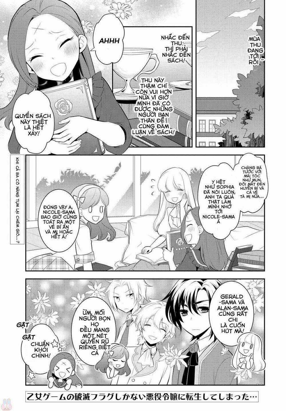 Sau Khi Được Tái Sinh, Tôi Bị Kéo Vào Game Otome Với Vai Trò Nữ Ác Nhân Và Bị Gắn Toàn Flag Đen... Chapter 6 trang 3