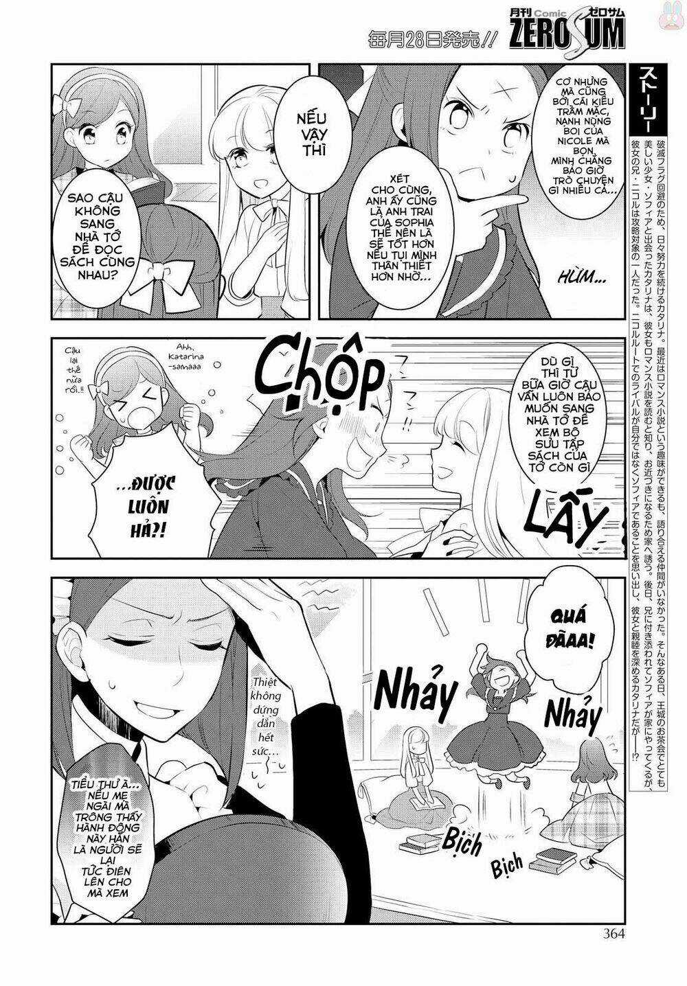 Sau Khi Được Tái Sinh, Tôi Bị Kéo Vào Game Otome Với Vai Trò Nữ Ác Nhân Và Bị Gắn Toàn Flag Đen... Chapter 6 trang 4