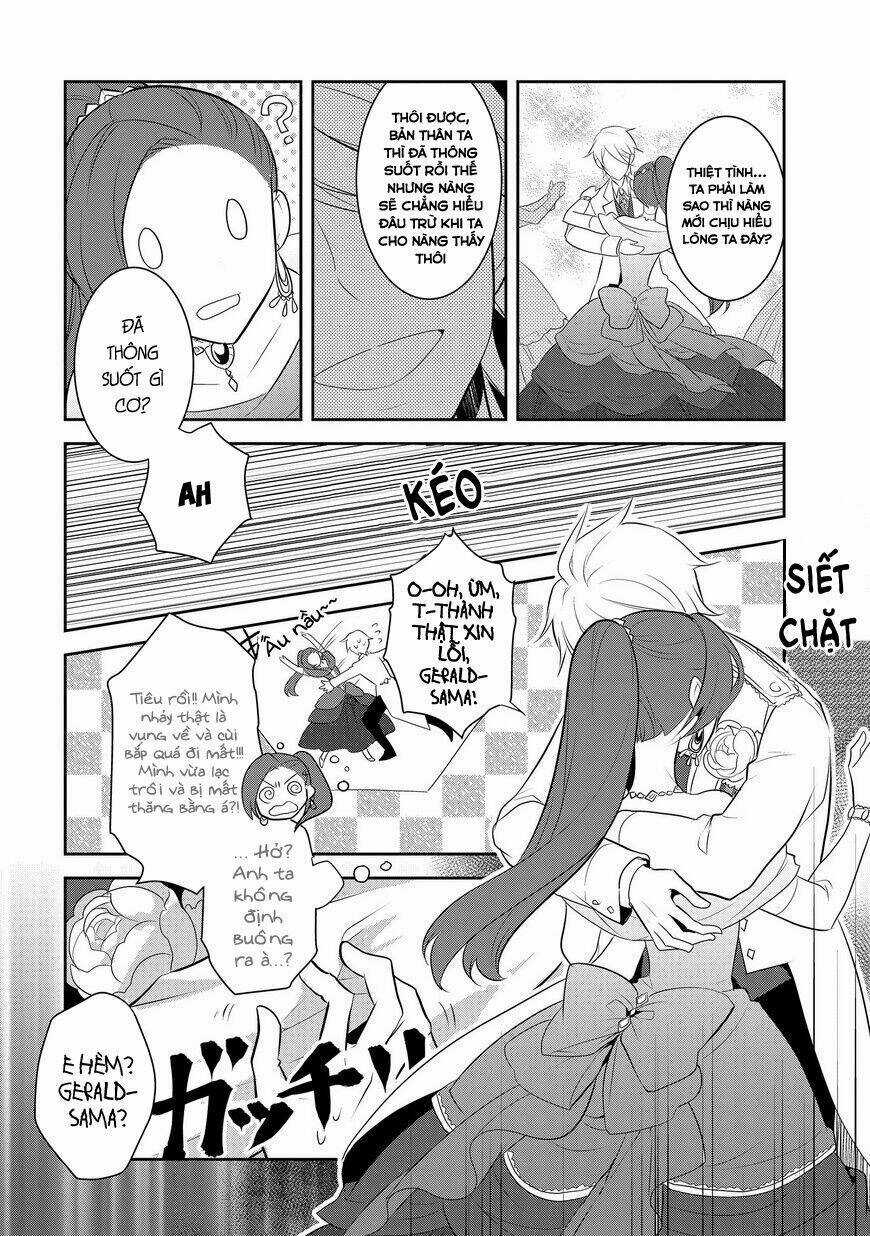 Sau Khi Được Tái Sinh, Tôi Bị Kéo Vào Game Otome Với Vai Trò Nữ Ác Nhân Và Bị Gắn Toàn Flag Đen... Chapter 7 trang 12