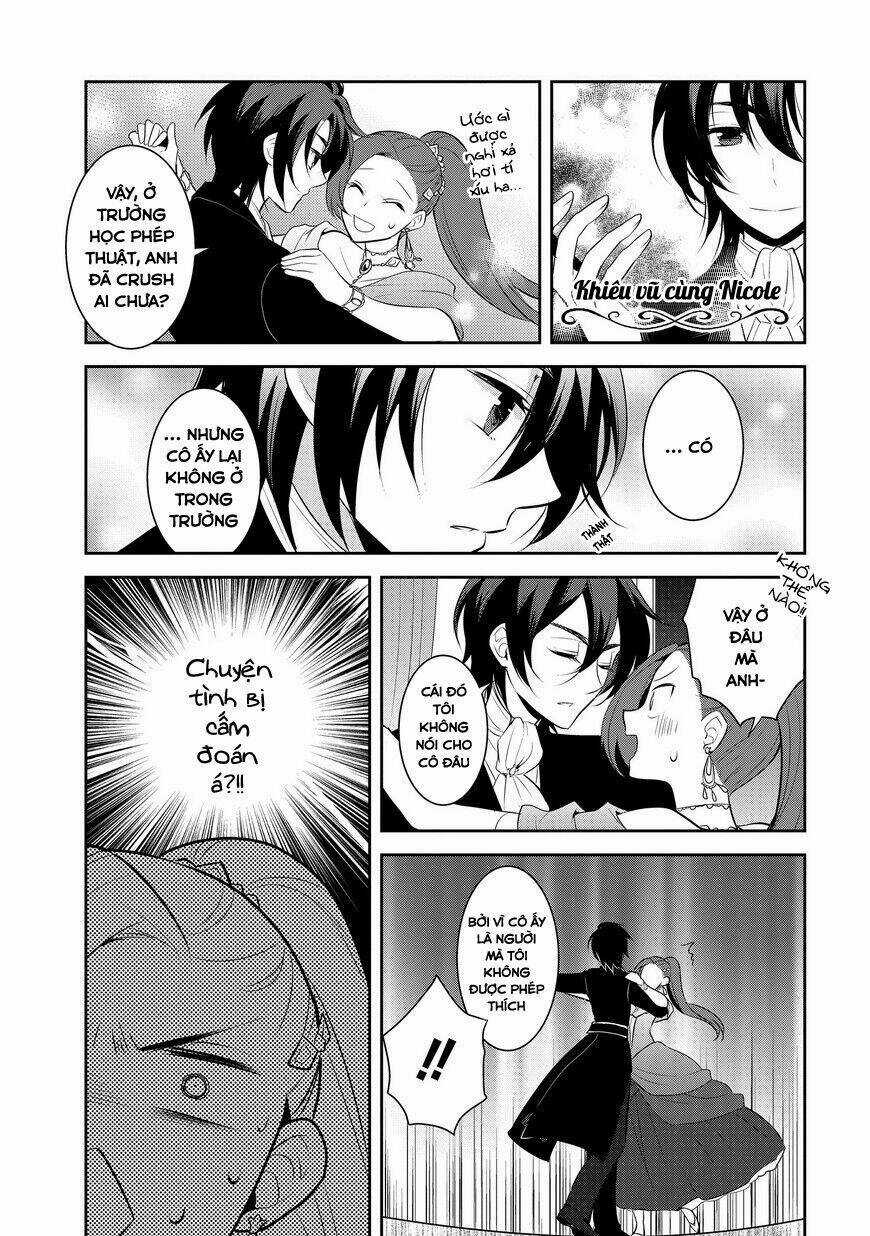 Sau Khi Được Tái Sinh, Tôi Bị Kéo Vào Game Otome Với Vai Trò Nữ Ác Nhân Và Bị Gắn Toàn Flag Đen... Chapter 7 trang 17