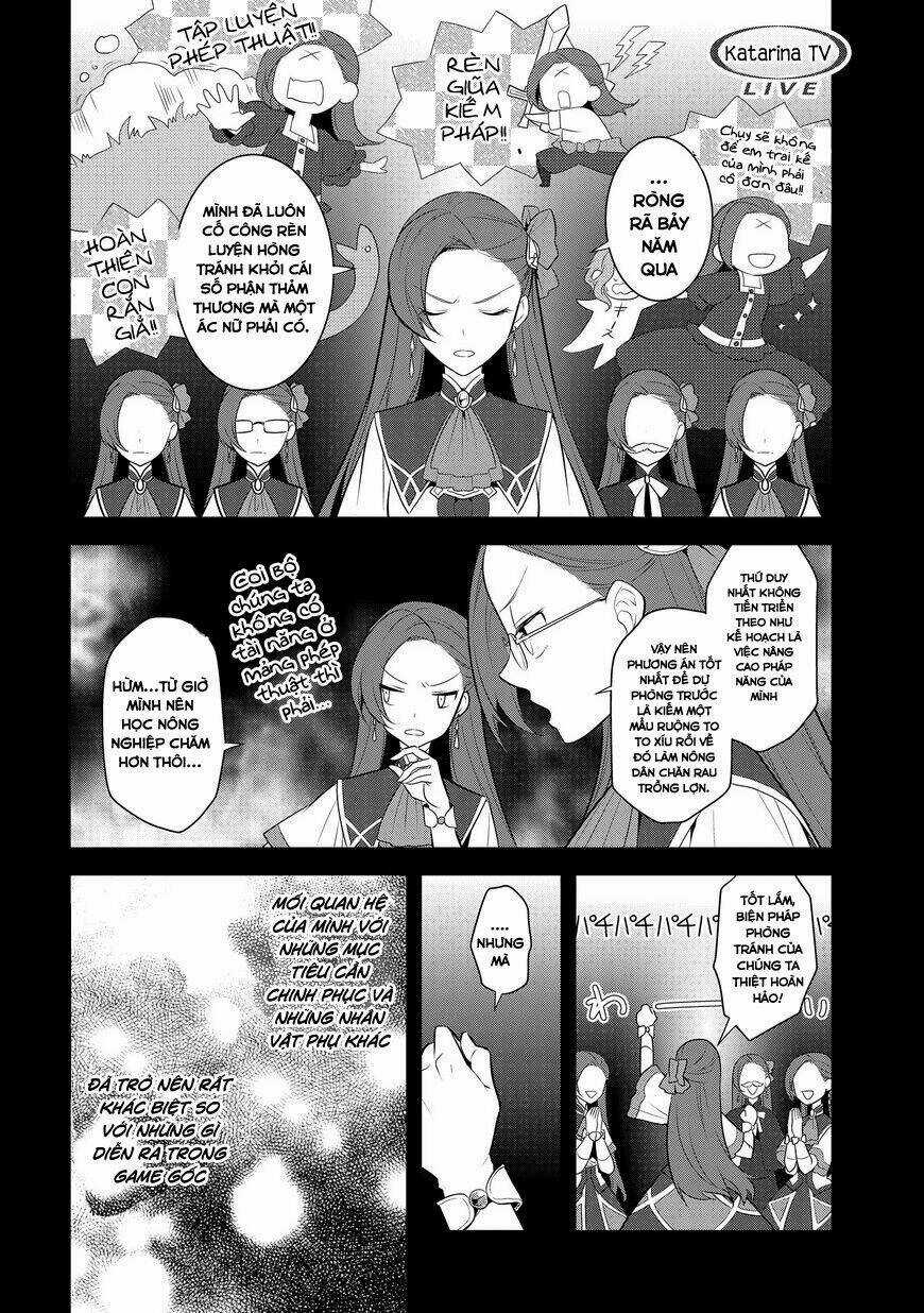 Sau Khi Được Tái Sinh, Tôi Bị Kéo Vào Game Otome Với Vai Trò Nữ Ác Nhân Và Bị Gắn Toàn Flag Đen... Chapter 7 trang 4