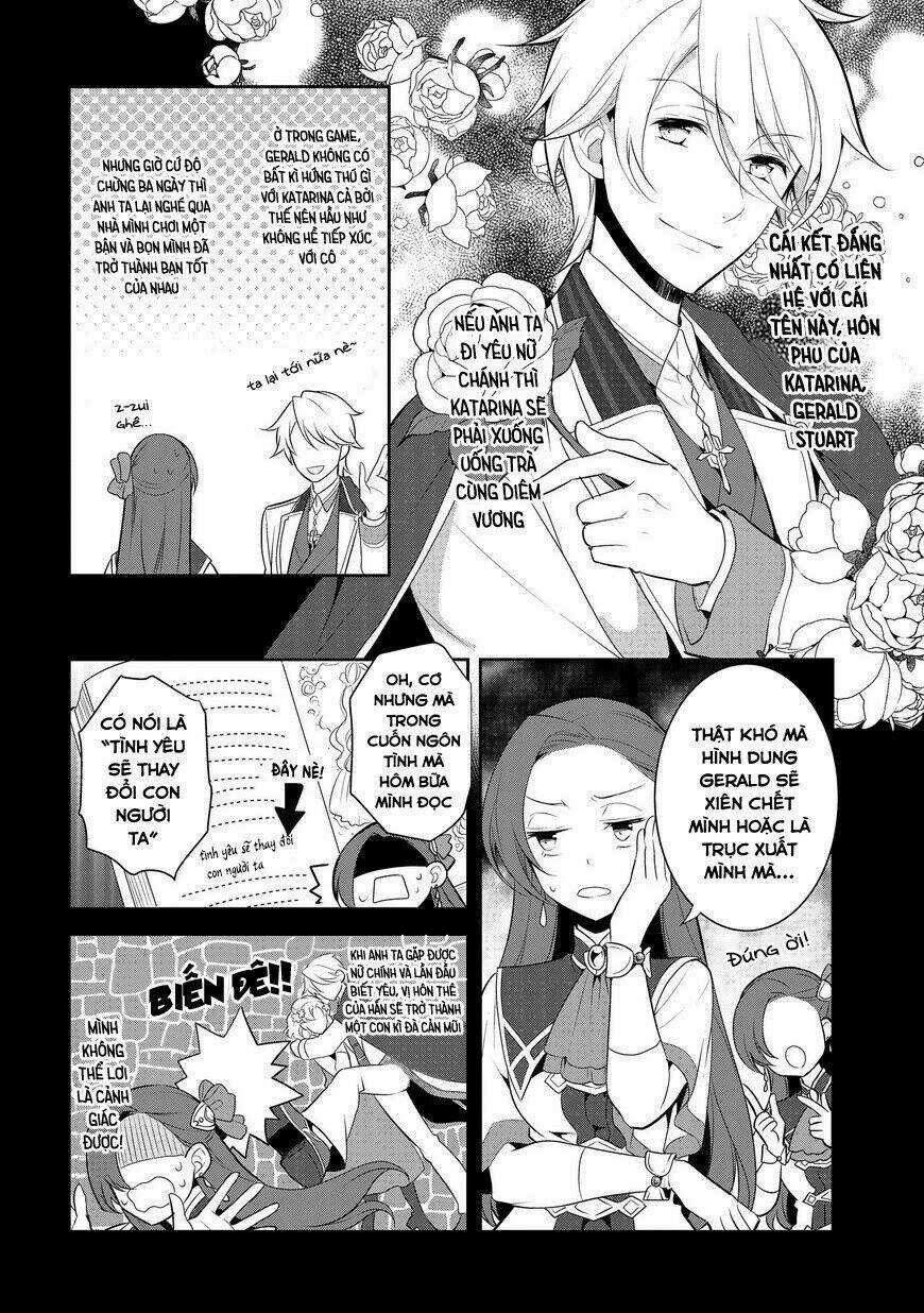 Sau Khi Được Tái Sinh, Tôi Bị Kéo Vào Game Otome Với Vai Trò Nữ Ác Nhân Và Bị Gắn Toàn Flag Đen... Chapter 7 trang 6