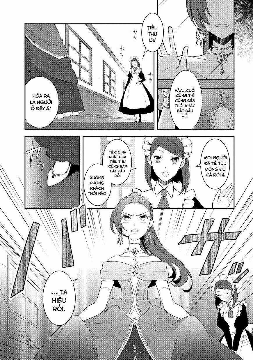 Sau Khi Được Tái Sinh, Tôi Bị Kéo Vào Game Otome Với Vai Trò Nữ Ác Nhân Và Bị Gắn Toàn Flag Đen... Chapter 7 trang 9