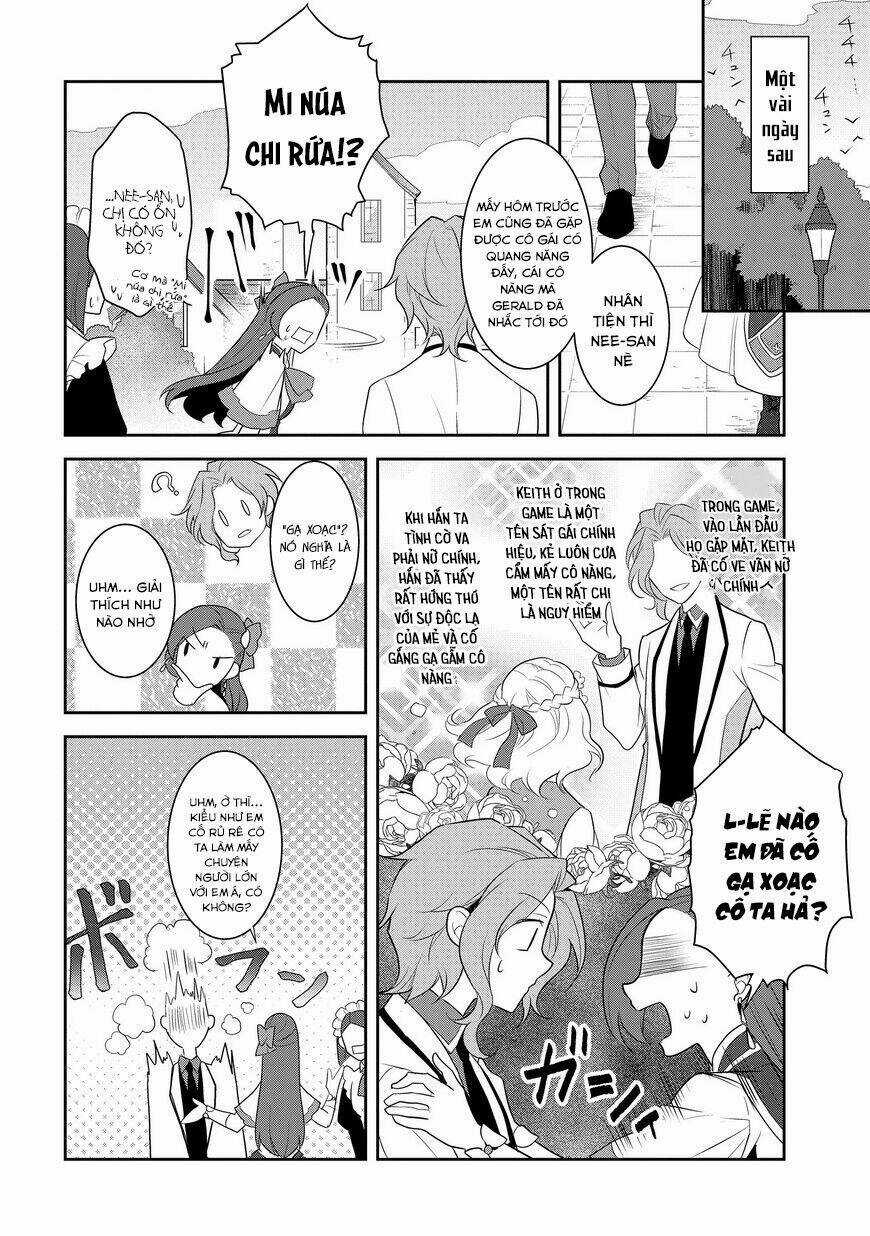 Sau Khi Được Tái Sinh, Tôi Bị Kéo Vào Game Otome Với Vai Trò Nữ Ác Nhân Và Bị Gắn Toàn Flag Đen... Chapter 8 trang 14