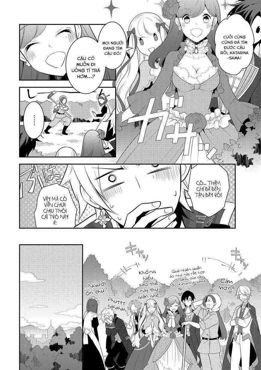 Sau Khi Được Tái Sinh, Tôi Bị Kéo Vào Game Otome Với Vai Trò Nữ Ác Nhân Và Bị Gắn Toàn Flag Đen... Chapter 8 trang 34