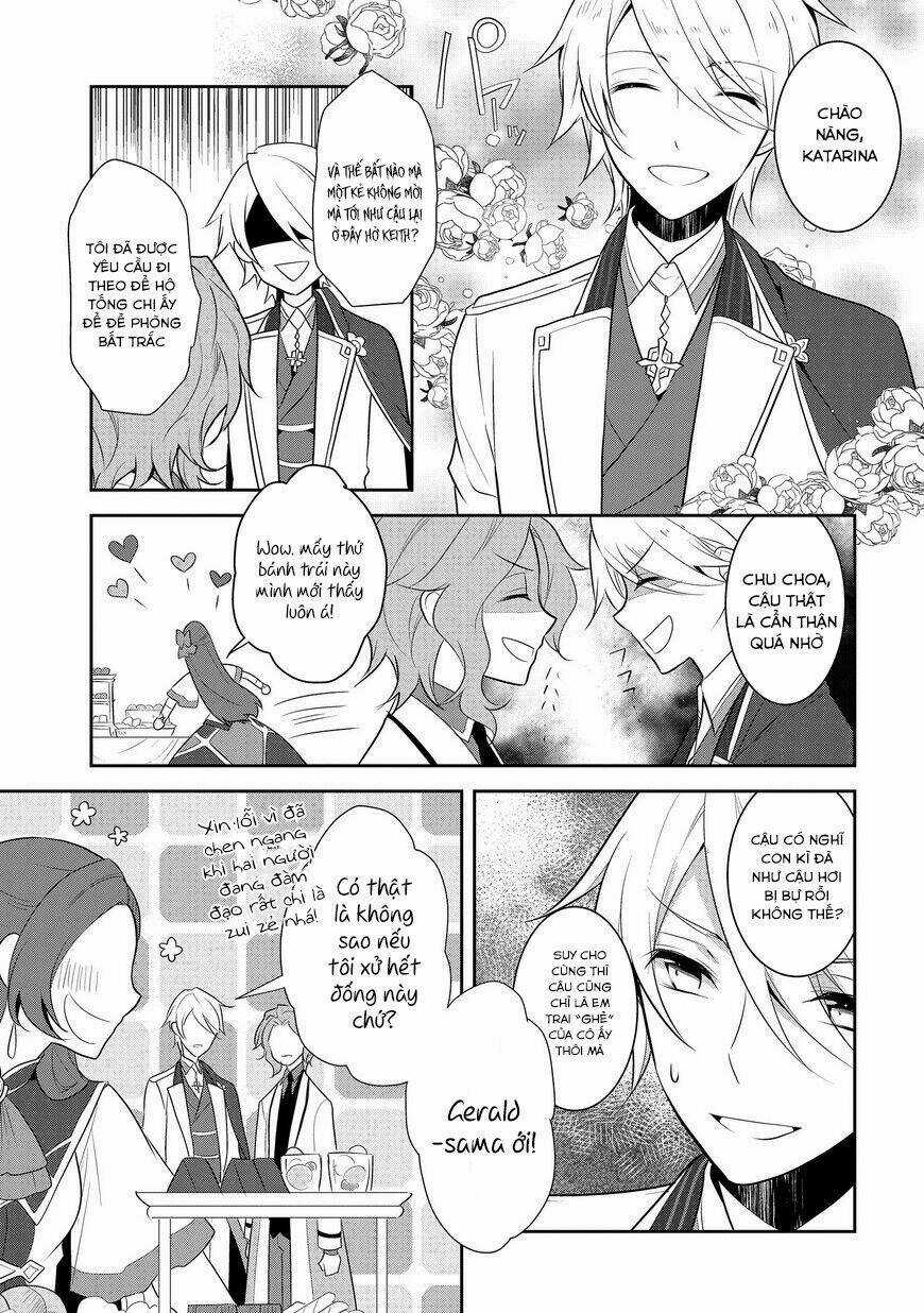 Sau Khi Được Tái Sinh, Tôi Bị Kéo Vào Game Otome Với Vai Trò Nữ Ác Nhân Và Bị Gắn Toàn Flag Đen... Chapter 8 trang 7