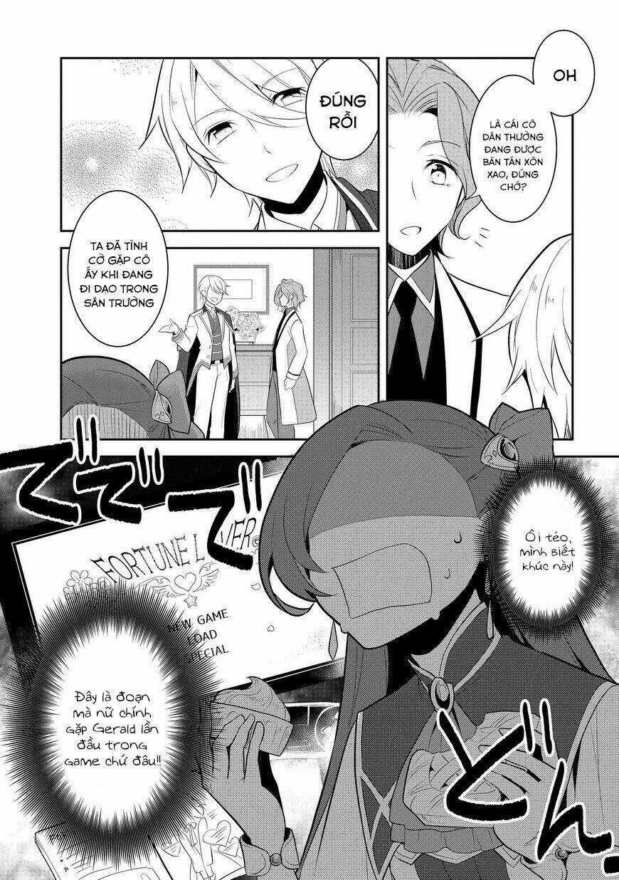 Sau Khi Được Tái Sinh, Tôi Bị Kéo Vào Game Otome Với Vai Trò Nữ Ác Nhân Và Bị Gắn Toàn Flag Đen... Chapter 8 trang 9