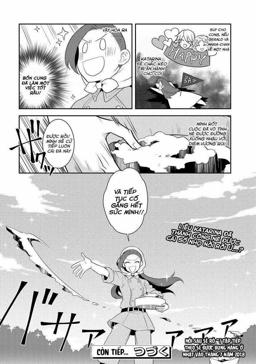 Sau Khi Được Tái Sinh, Tôi Bị Kéo Vào Game Otome Với Vai Trò Nữ Ác Nhân Và Bị Gắn Toàn Flag Đen... Chapter 9 trang 25