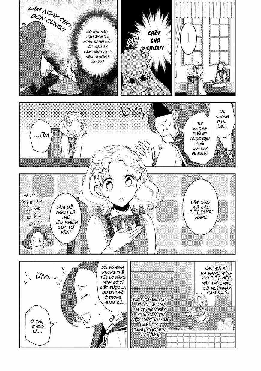 Sau Khi Được Tái Sinh, Tôi Bị Kéo Vào Game Otome Với Vai Trò Nữ Ác Nhân Và Bị Gắn Toàn Flag Đen... Chapter 9 trang 5