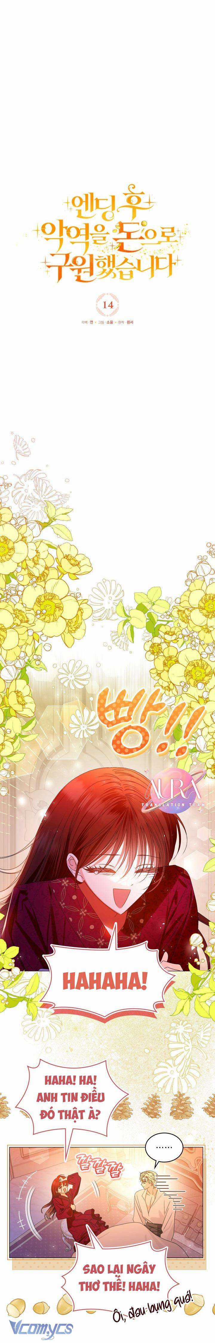 Sau Khi Kết Thúc, Tôi Đã Cứu Rỗi Vai Phản Diện Bằng Tiền Chapter 14 trang 7