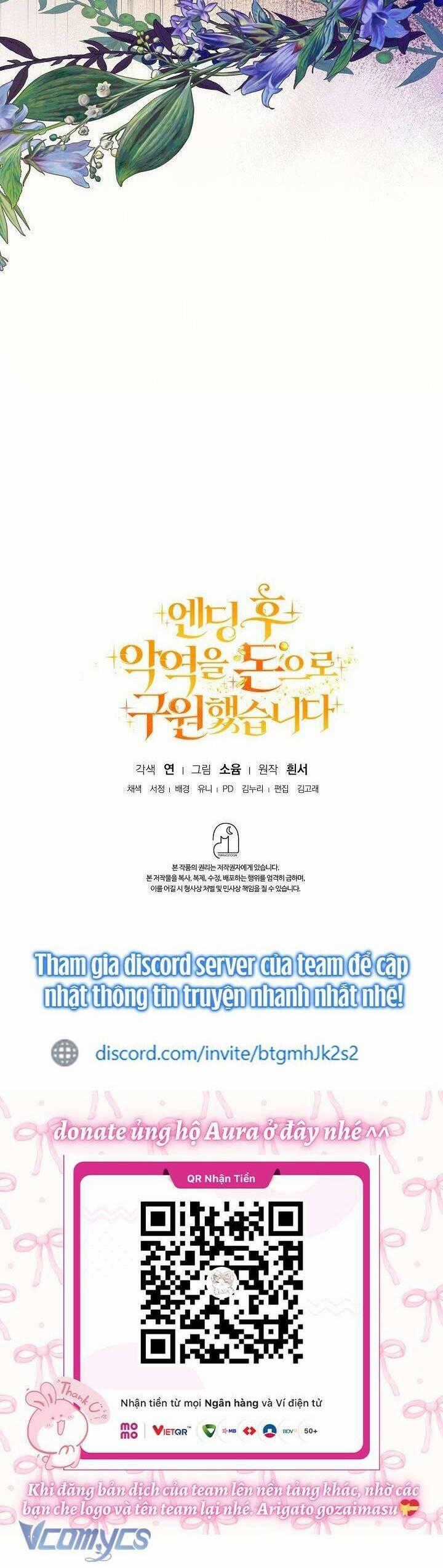 Sau Khi Kết Thúc, Tôi Đã Cứu Rỗi Vai Phản Diện Bằng Tiền Chapter 23 trang 40