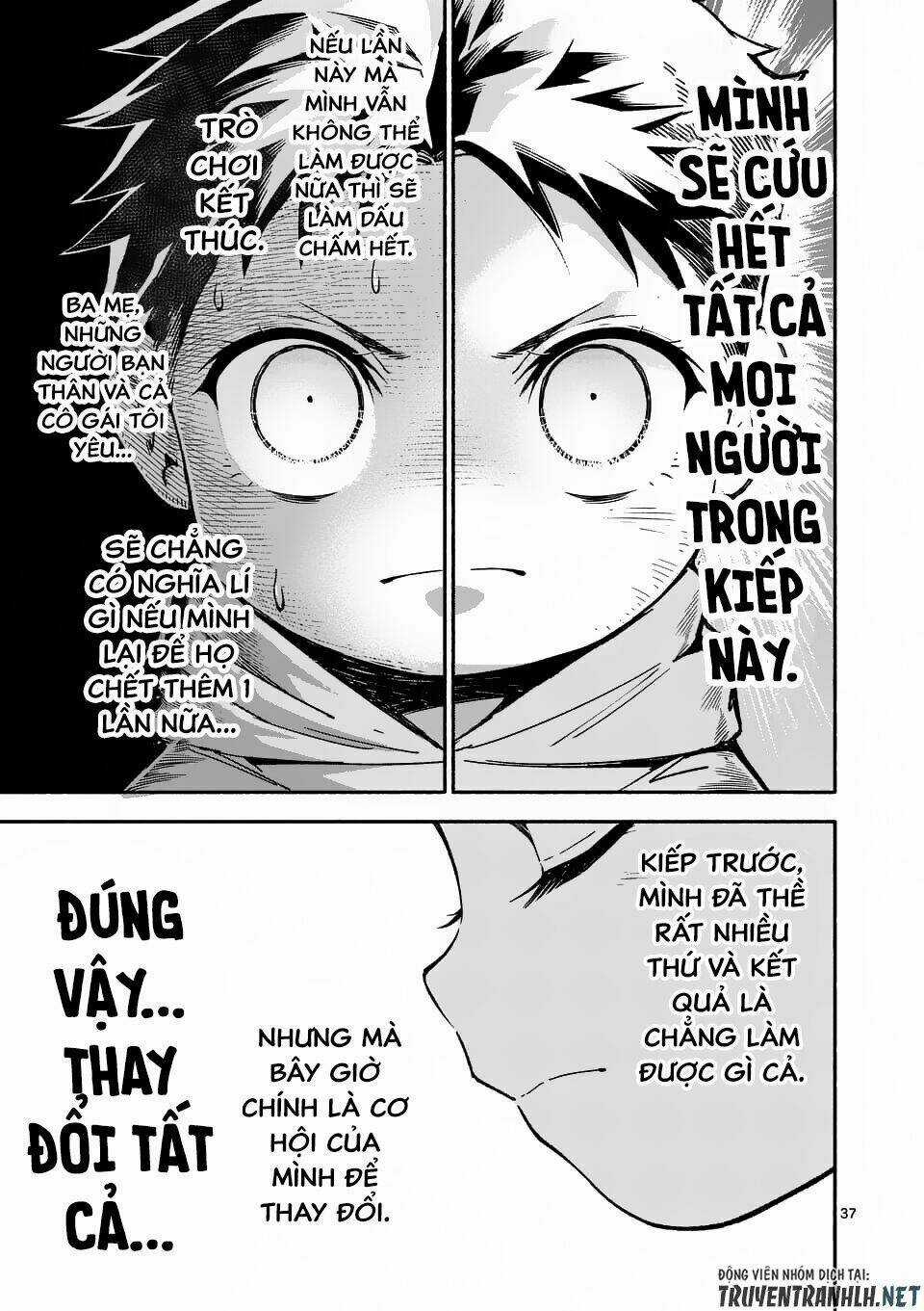 Sau Khi Tái Sinh, Tôi Đã Trở Thành Người Mạnh Nhất Để Cứu Tất Cả Mọi Người Chapter 1 trang 37