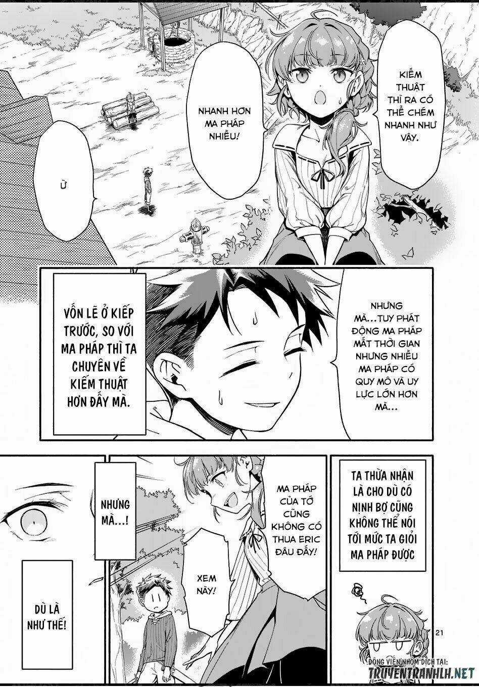 Sau Khi Tái Sinh, Tôi Đã Trở Thành Người Mạnh Nhất Để Cứu Tất Cả Mọi Người Chapter 3 trang 21