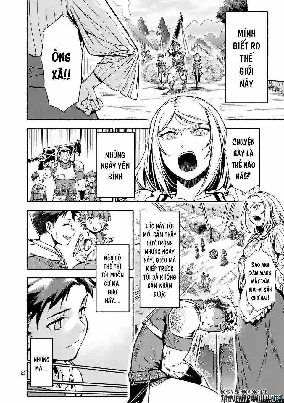 Sau Khi Tái Sinh, Tôi Đã Trở Thành Người Mạnh Nhất Để Cứu Tất Cả Mọi Người Chapter 5 trang 22