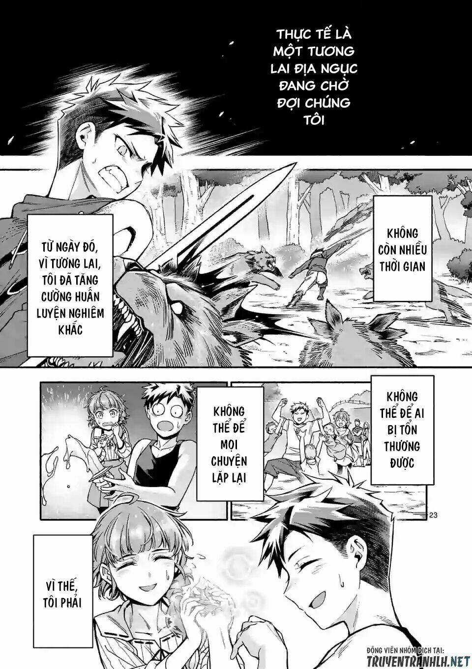 Sau Khi Tái Sinh, Tôi Đã Trở Thành Người Mạnh Nhất Để Cứu Tất Cả Mọi Người Chapter 5 trang 23