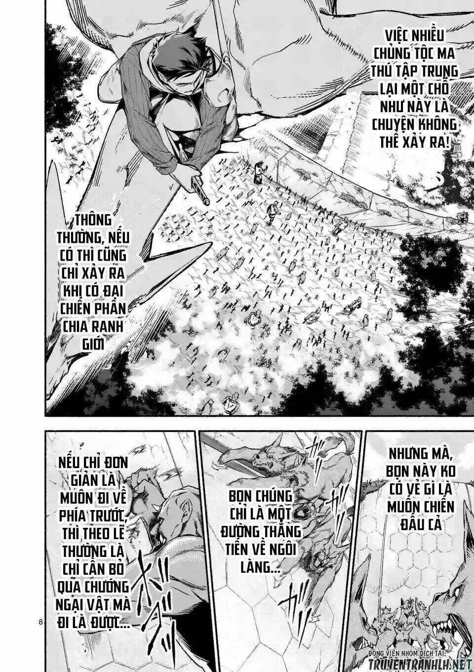 Sau Khi Tái Sinh, Tôi Đã Trở Thành Người Mạnh Nhất Để Cứu Tất Cả Mọi Người Chapter 8 trang 9