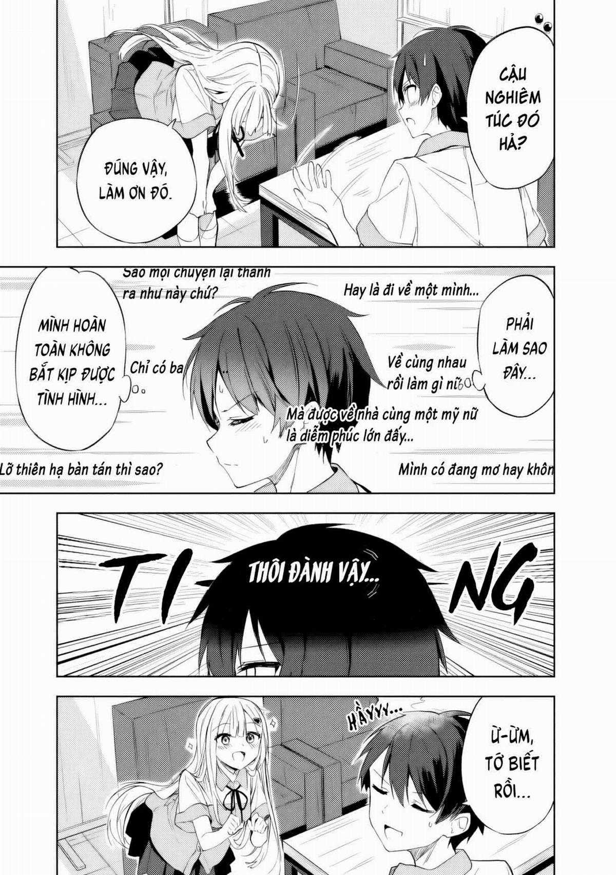 Sau khi tình cờ giúp đỡ một bé gái lạc đường, nàng mỹ nữ du học sinh thường xuyên lui tới căn hộ của tôi (Tạm biệt blogtruyen) Chapter 2 trang 4