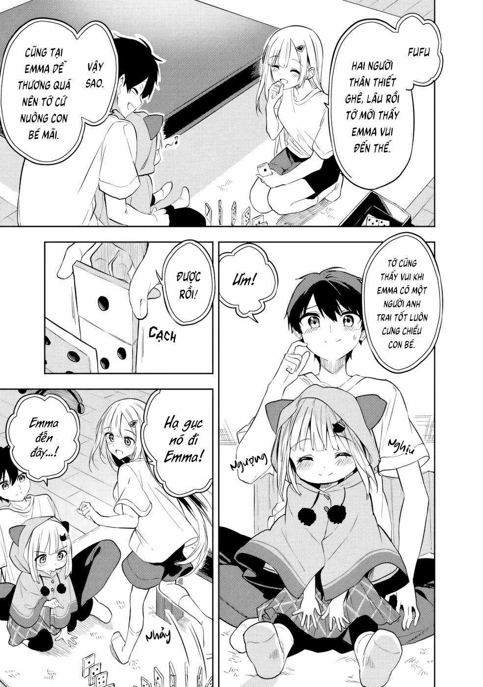 Sau khi tình cờ giúp đỡ một bé gái lạc đường, nàng mỹ nữ du học sinh thường xuyên lui tới căn hộ của tôi (Tạm biệt blogtruyen) Chapter 3 trang 12