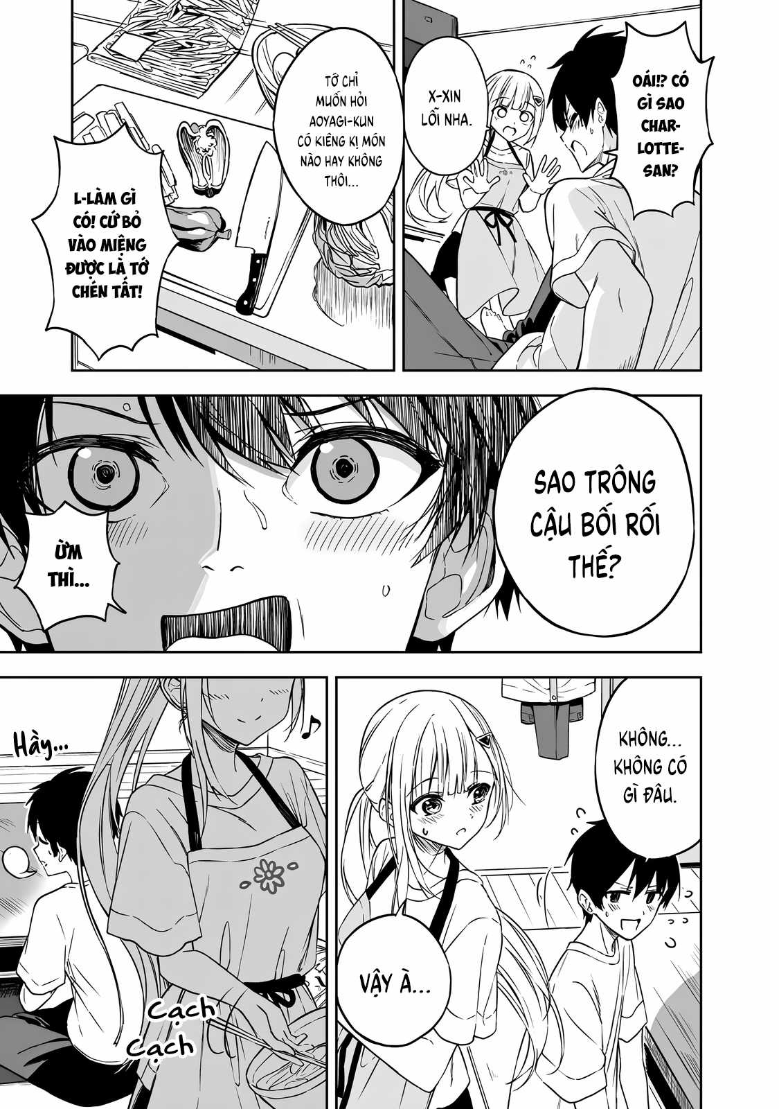 Sau khi tình cờ giúp đỡ một bé gái lạc đường, nàng mỹ nữ du học sinh thường xuyên lui tới căn hộ của tôi (Tạm biệt blogtruyen) Chapter 4 trang 2