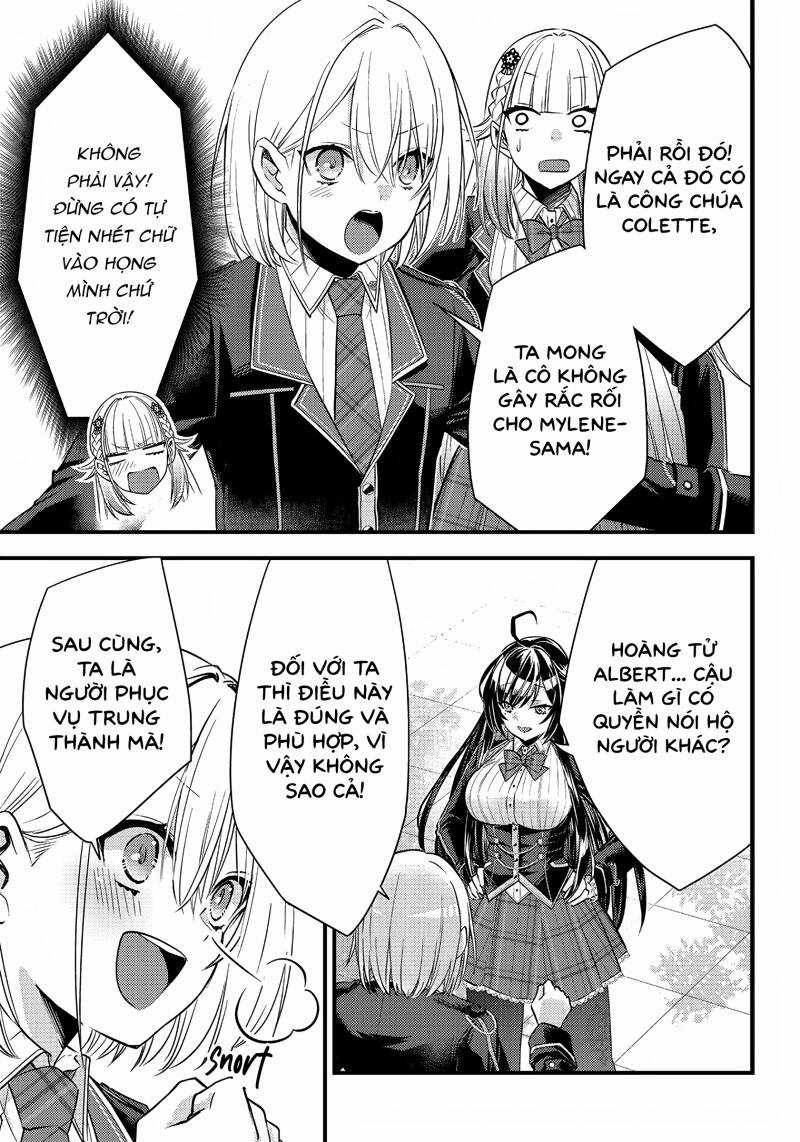 Savage Fang Ojou-Sama: Shijou Saikyou No Youhei Wa Shijou Saikyou No Bougyaku Reijou To Natte Ni Dome No Sekai O Musou Suru Chapter 10 trang 13