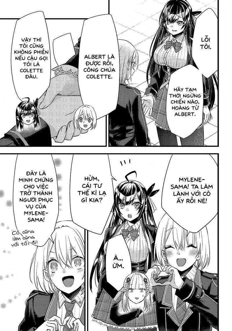 Savage Fang Ojou-Sama: Shijou Saikyou No Youhei Wa Shijou Saikyou No Bougyaku Reijou To Natte Ni Dome No Sekai O Musou Suru Chapter 10 trang 17