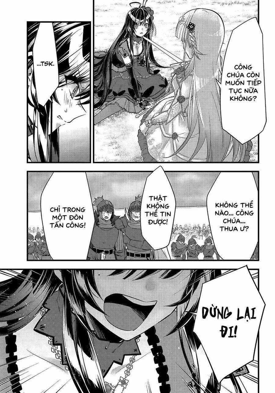 Savage Fang Ojou-Sama: Shijou Saikyou No Youhei Wa Shijou Saikyou No Bougyaku Reijou To Natte Ni Dome No Sekai O Musou Suru Chapter 8 trang 17