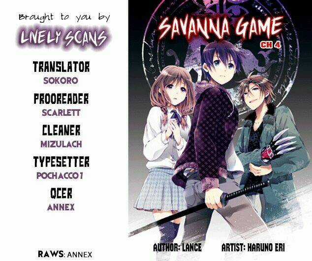 Savanna Game: The Comic Manga Chapter 4 trang 2