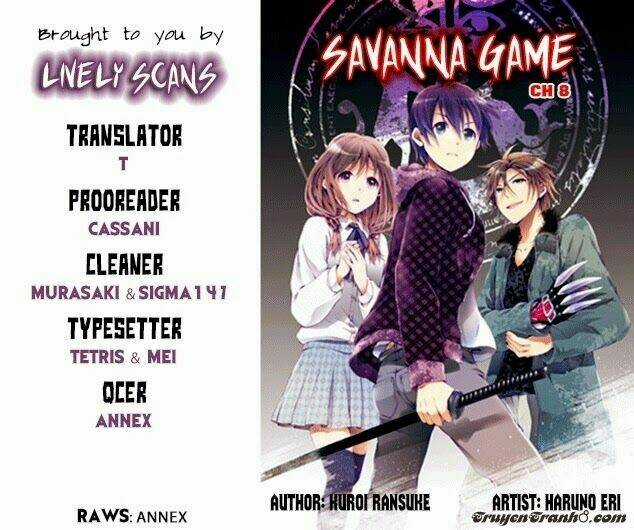 Savanna Game: The Comic Manga Chapter 8 trang 2