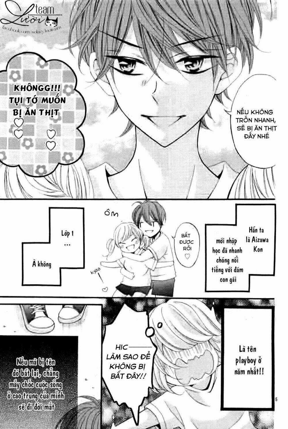 Sawaru No Kinshi!! Ore No Mono Chapter 1 trang 9