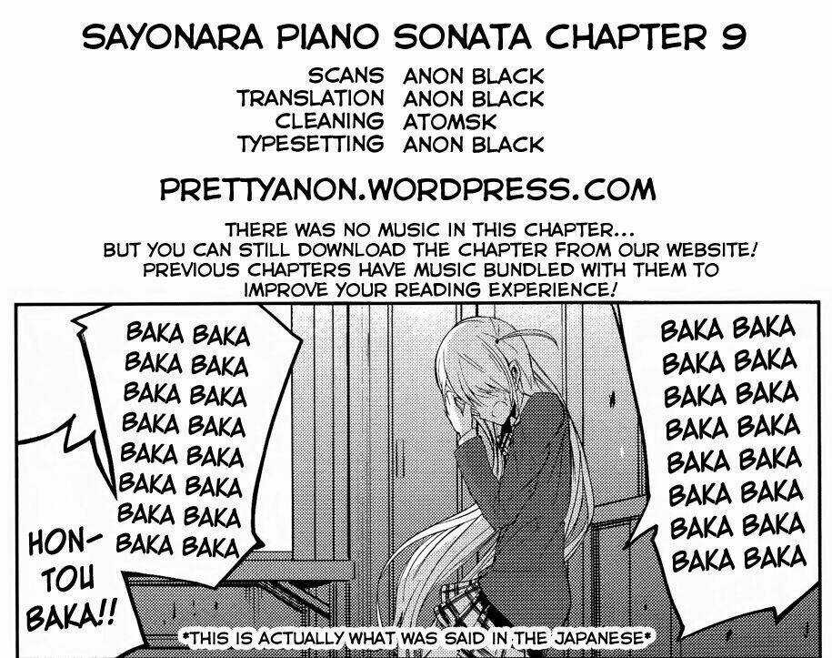 Sayonara Piano Sonata Chapter 9 trang 34