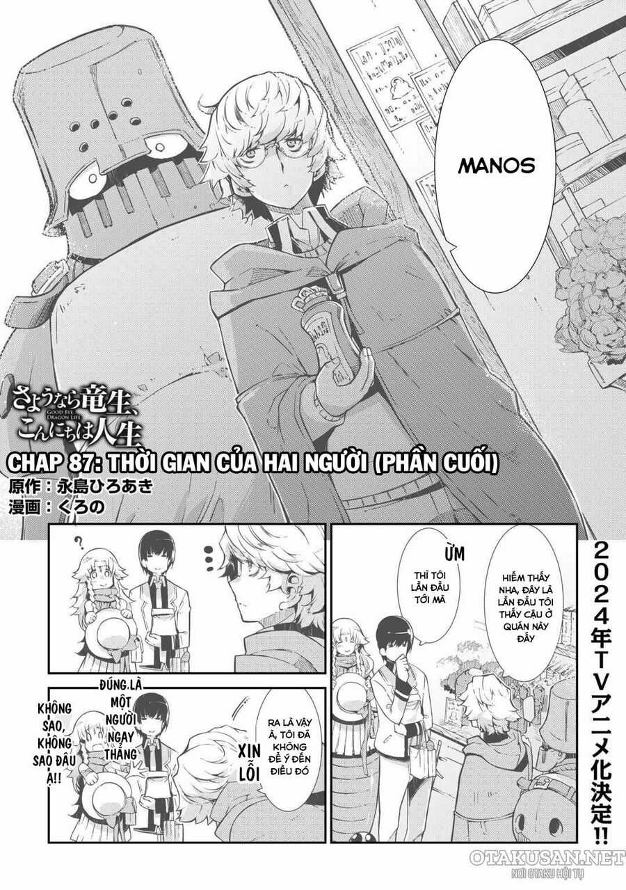 Sayonara Ryuusei, Konnichiwa Jinsei Chapter 87.5 trang 2