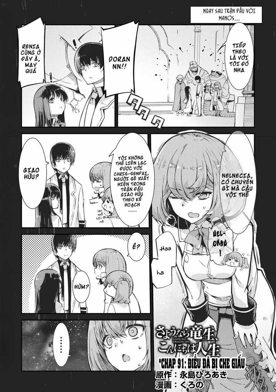 Sayonara Ryuusei, Konnichiwa Jinsei Chapter 91 trang 2