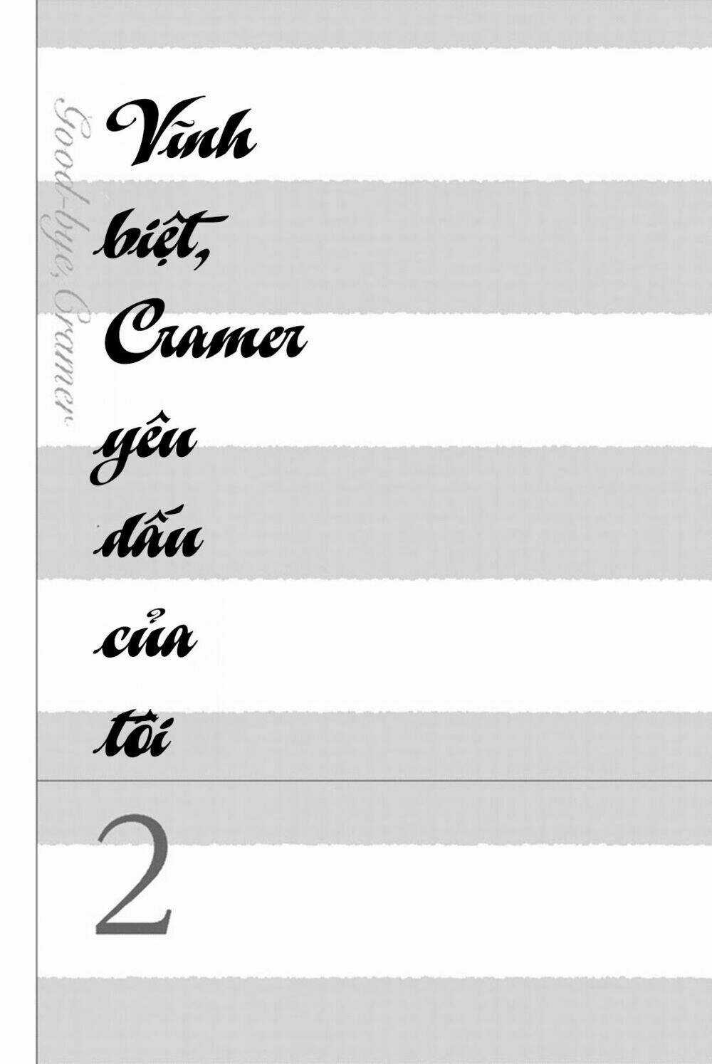 Sayonara Watashi No Cramer Chapter 4 trang 3