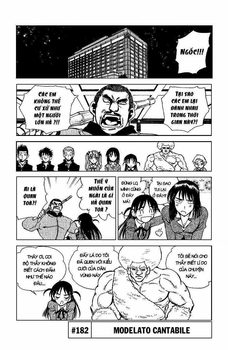 School Rumble Chapter 182 trang 0