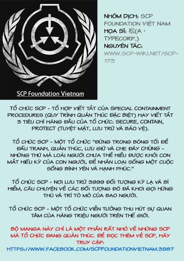 Scp Đơn Giản Hóa Chapter 1 trang 3