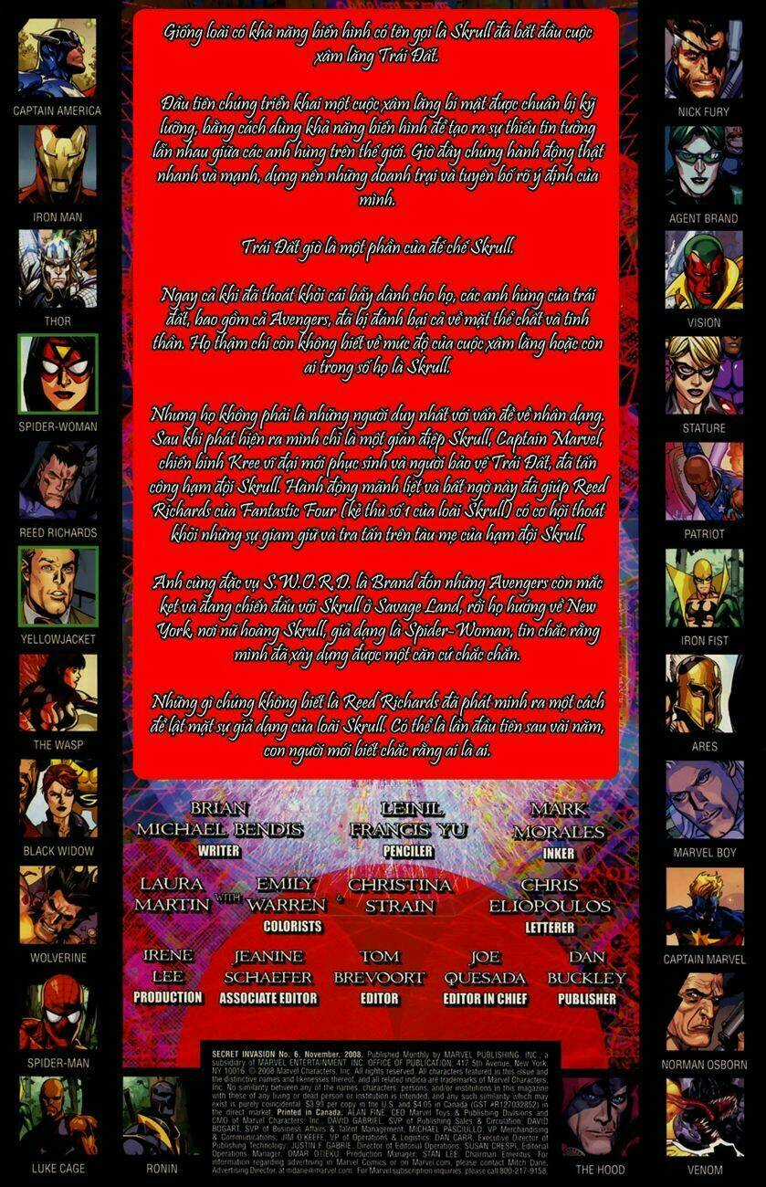Secret Invasion Chapter 6 trang 2