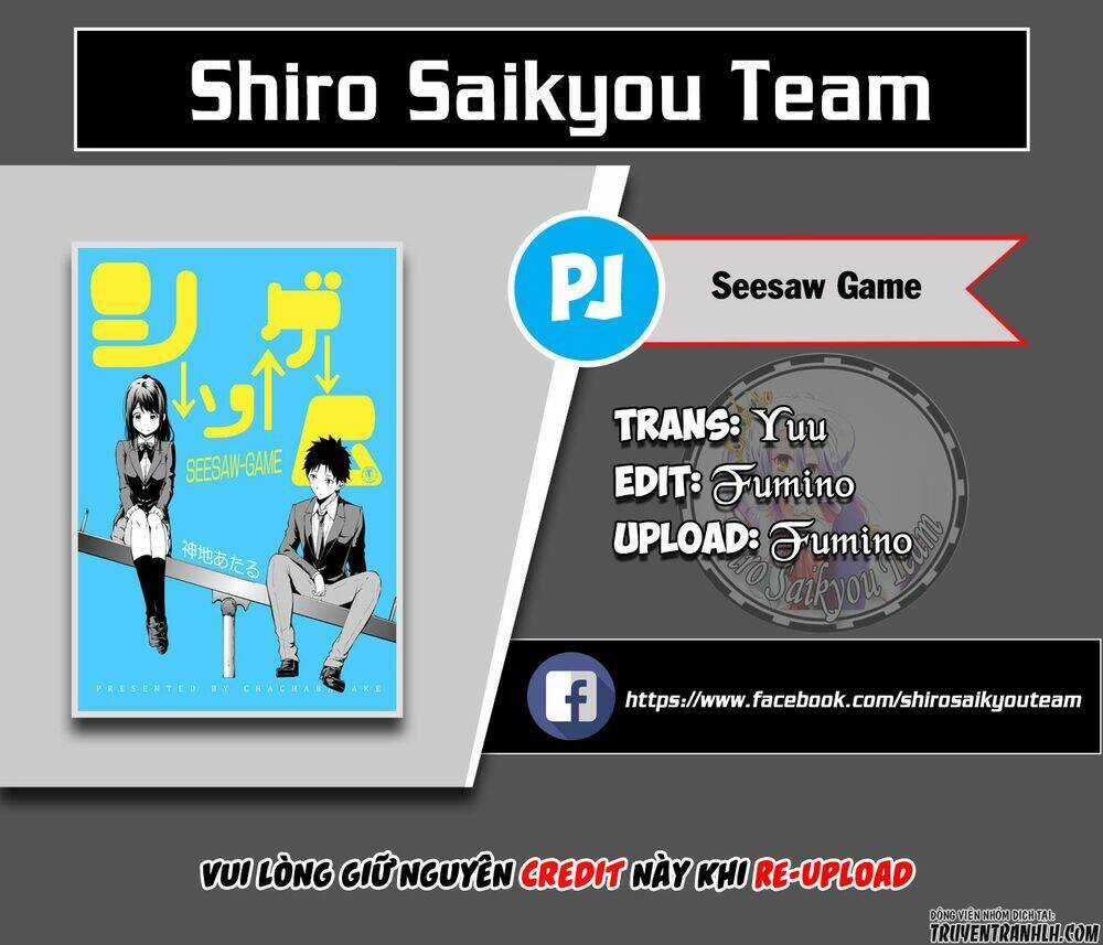 Seesaw Game Chapter 1 trang 2