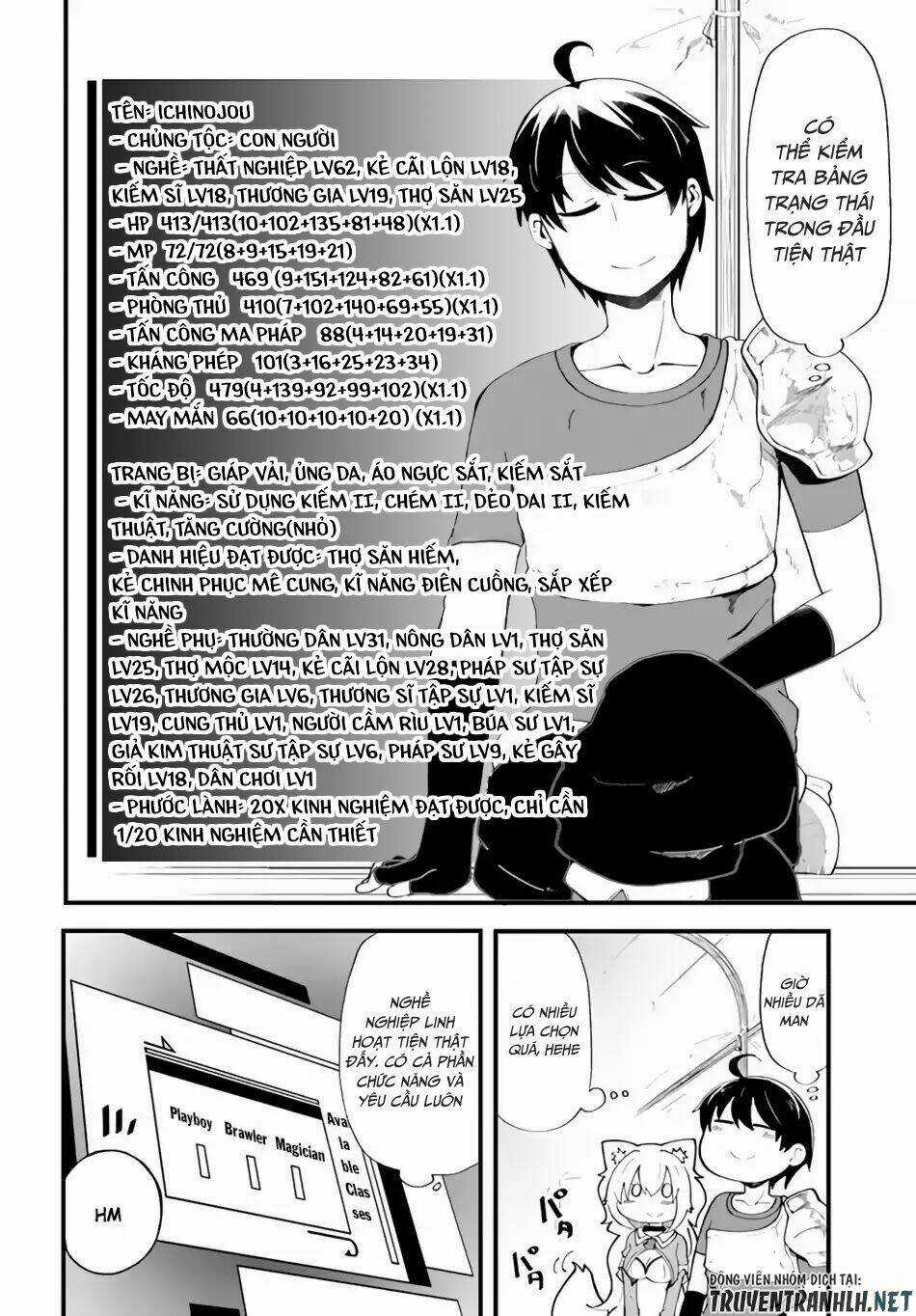 Seichou Cheat De Nandemo Dekiru You Ni Natta Ga, Mushoku Dake Wa Yamerarenai You Desu Chapter 9 trang 7
