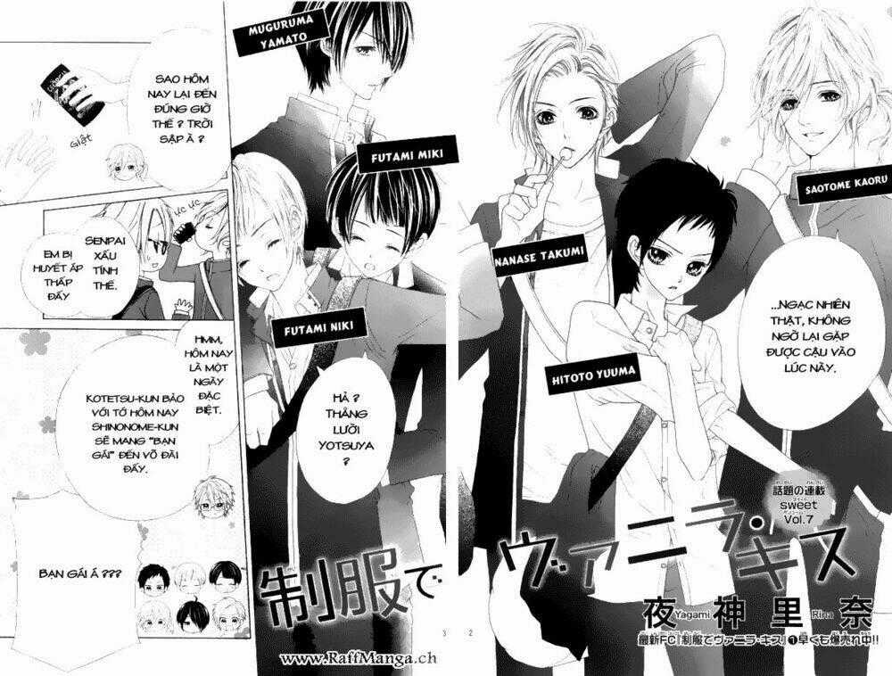 Seifuku de Vanilla Kiss Chapter 9 trang 1