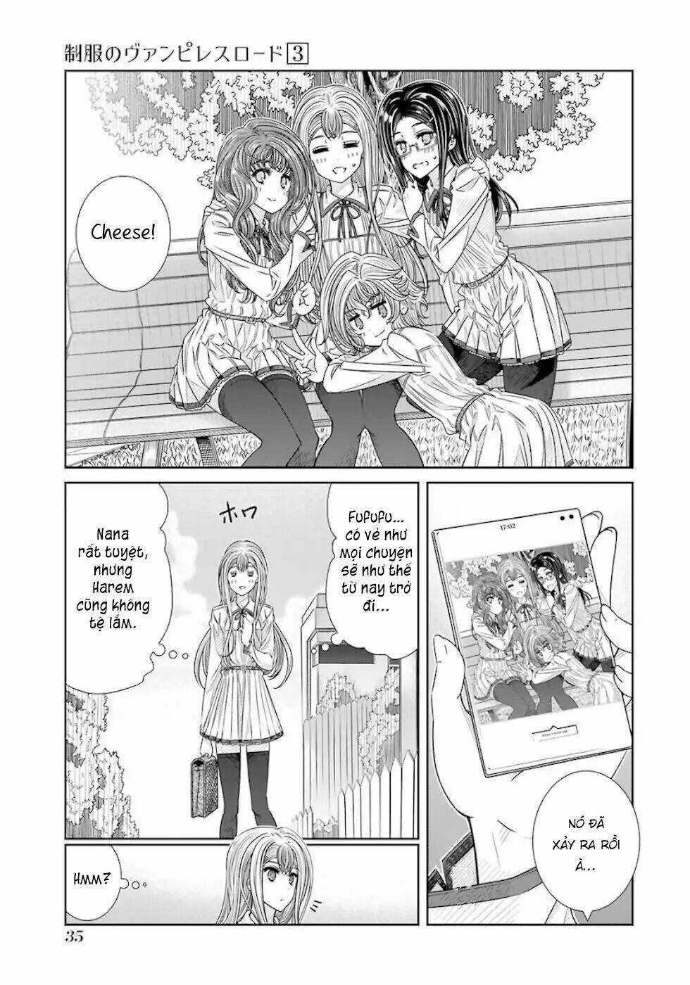 Seifuku No Vampiress Lord Chapter 18 trang 15