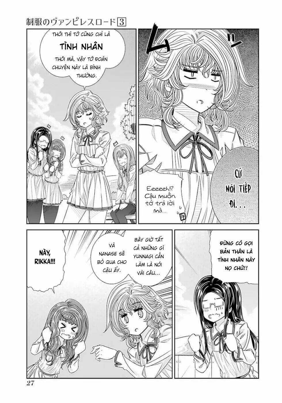 Seifuku No Vampiress Lord Chapter 18 trang 7