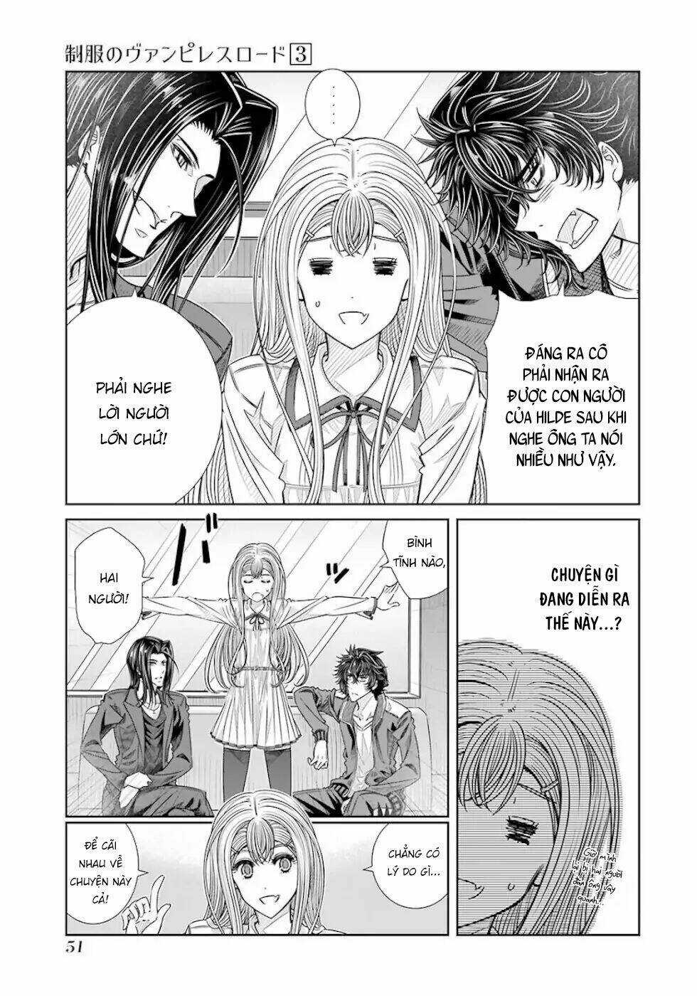 Seifuku No Vampiress Lord Chapter 19 trang 12