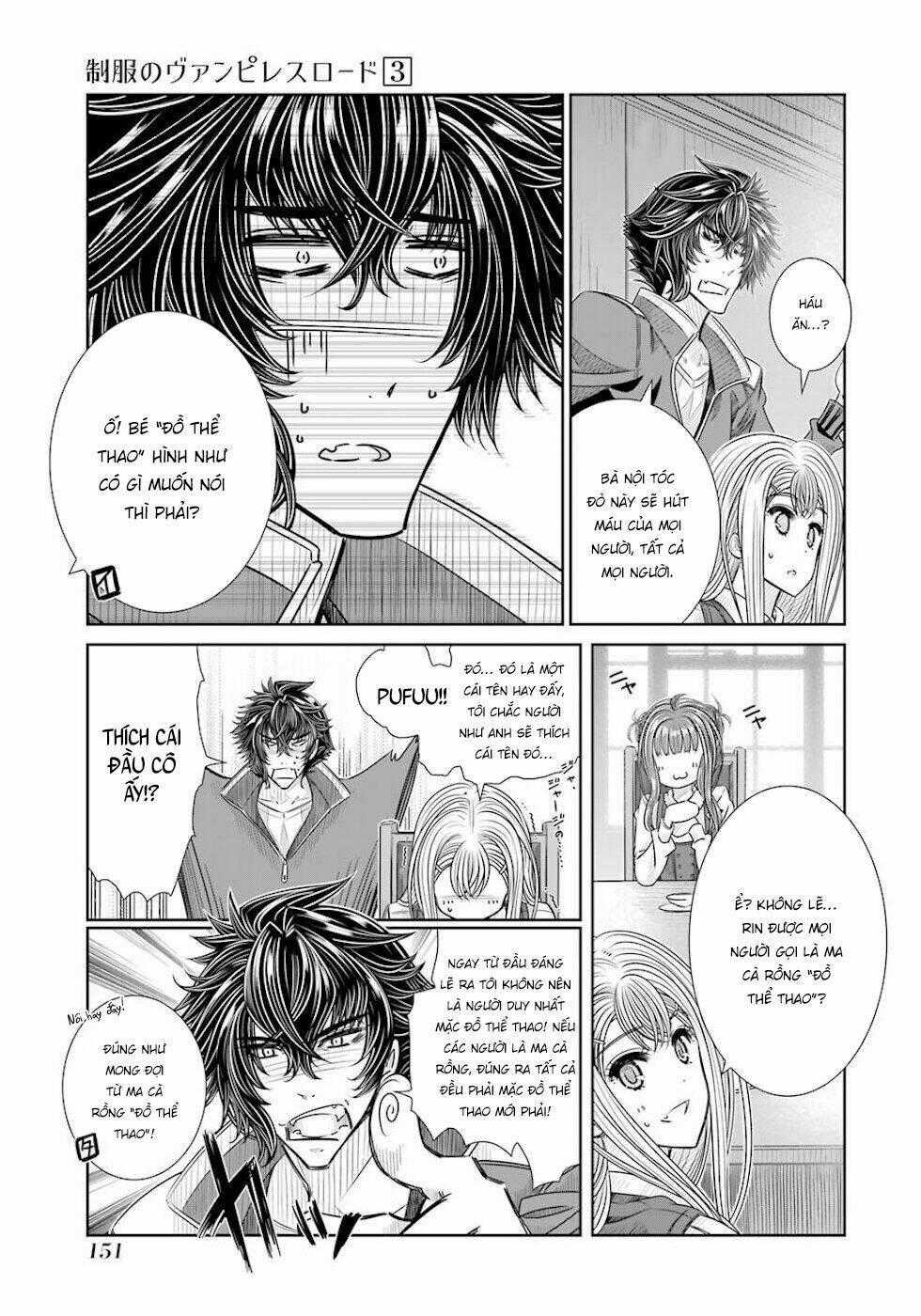 Seifuku No Vampiress Lord Chapter 24 trang 14