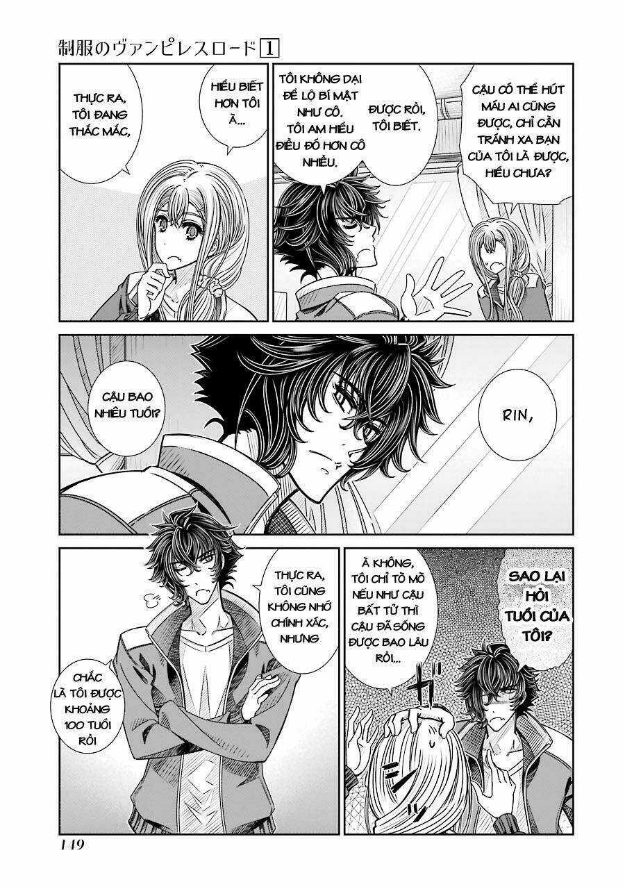 Seifuku No Vampiress Lord Chapter 5.5 trang 3