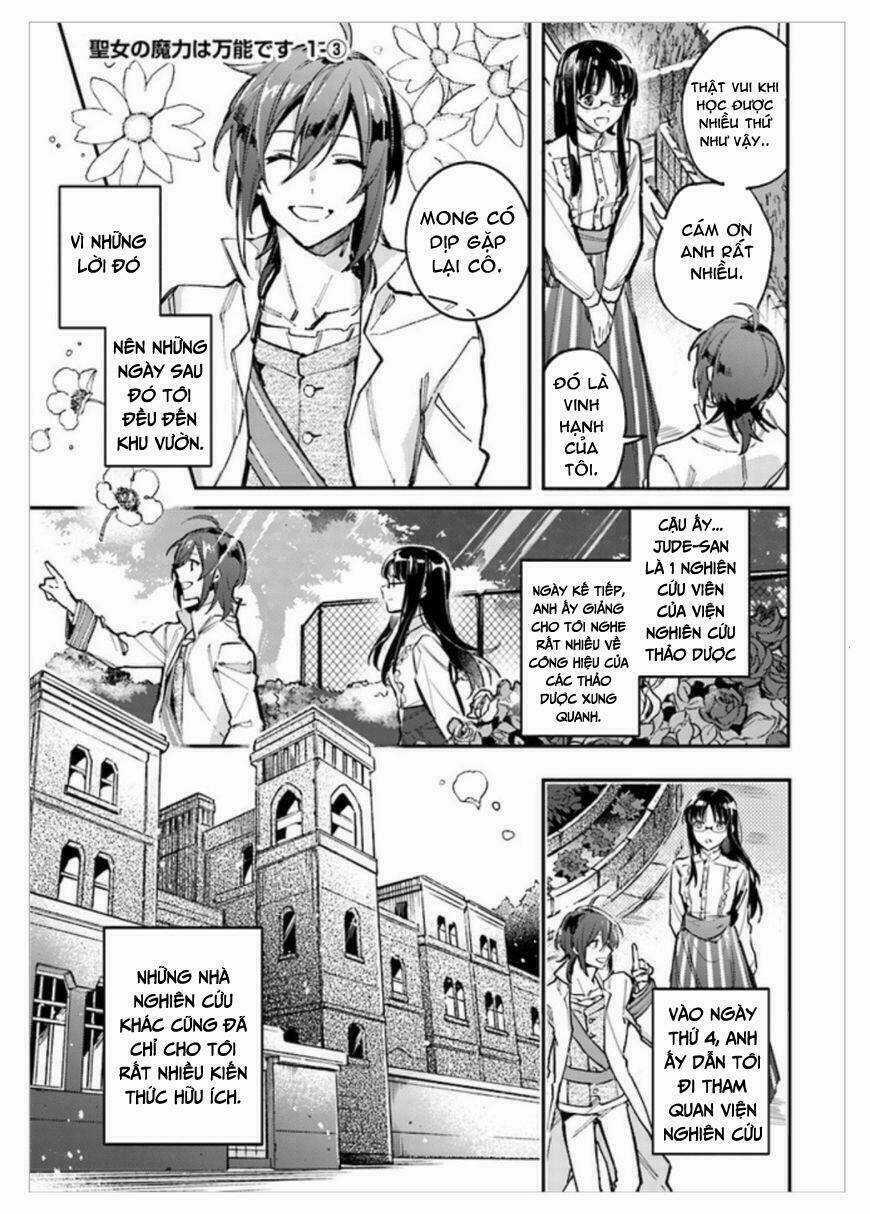 Seijo No Maryoku Wa Bannou Desu Chapter 1.3 trang 2